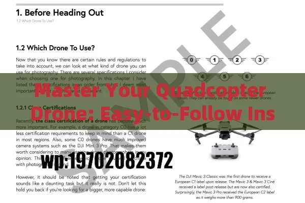 Master Your Quadcopter Drone: Easy-to-Follow Instructions for Beginners